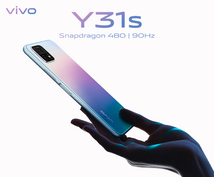 Vivo Y31s Debuts With Snapdragon 480; Qualcomm's First Budget 5G Chip is  Looking Promising - WhatMobile news