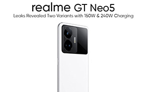 Realme GT Neo 5 Leaked with Key Specs; 240W Charging and Snapdragon 8+ Gen 1 SoC 