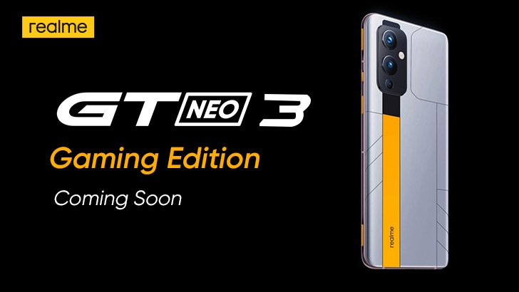 The supposedly Dimensity 9000-powered Realme GT Neo3 Gaming Edition leaks  out in the form of a racing-styled render -  News