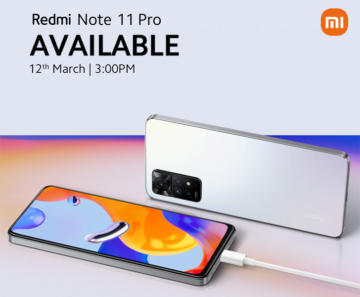 Xiaomi Redmi Note 11 Pro is Launching in Pakistan Today