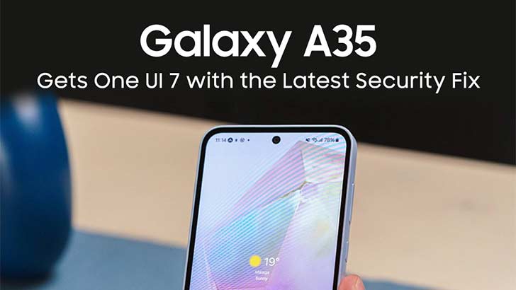 Samsung Galaxy A35 Update