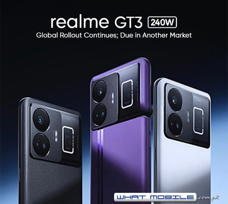 Realme GT3 coming this month with 240W charging