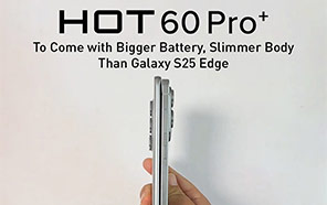 Infinix Hot 60 Pro+ to Beat Galaxy S25 Edge with Bigger Battery & Lighter Design 