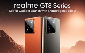 Realme GT 8 Series Confirmed for October, Basic GT 8 Features 7,000mAh Battery 