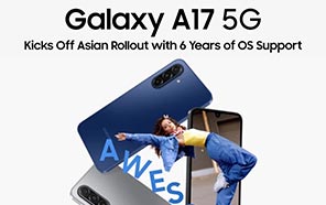 Samsung Galaxy A17 5G Kicks Off Asian Rollout with 6 Years of OS Support 