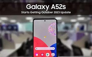 Samsung Galaxy A52s Snatches the October 2023 Security Update; Here's What to Expect 