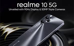 Realme 10 Unveiled with 5G-enabled Dimensity 700 SoC, 90Hz IPS & 50MP Camera  