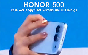 Honor 500 Caught in the Wild; Spy Shot Reveals Design, Leak Fills in the Gaps 