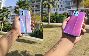 Realme 9 Pro+ and its Color-Shifting Casing Photographed in the Wild Before the Launch 