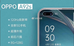 Oppo A92s Makes an Appearance in Leaked Promo Posters; Meet the Next Unannounced Oppo Sub-Flagship 