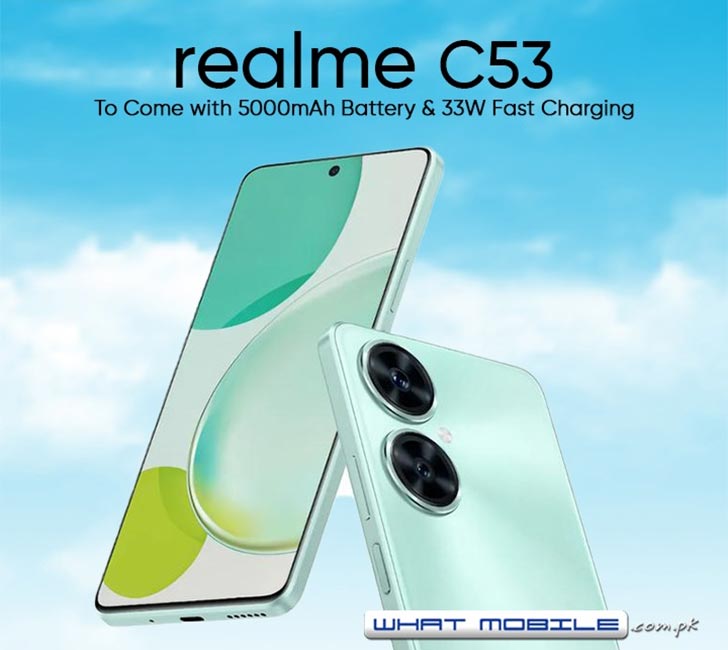 Realme C53 Evinces Detailed Specifications in a Fresh Leak - WhatMobile news