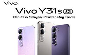vivo Y31s 5G Debuts in Malaysia With 6500mAh Battery; Pakistan May Follow 