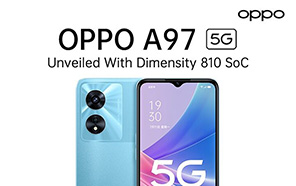 OPPO A97 5G Goes Official With Dimensity 810, 90Hz Display And 5,000 mAh Battery 