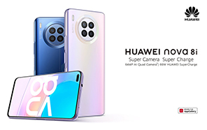 Huawei Nova 8i Global Rollout Continues, Launches in New Markets with an Edgeless Screen & 66W Charging 