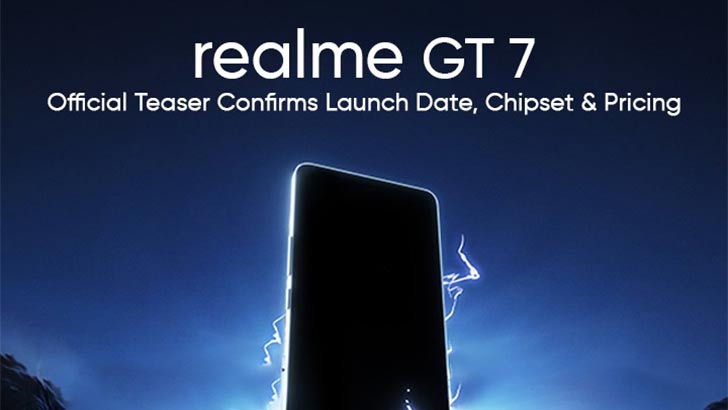 Realme GT 7 teaser image