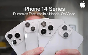 Apple iPhone 14 Series featured in a Hands-on Video, Compares Dummy Units to the iPhone 13 Lineup 