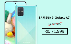 Samsung Galaxy A71 Price Increased in Pakistan; Costs an Extra Rs. 2,000 Now for Sub-flagship Internals & a Fantastic Camera 