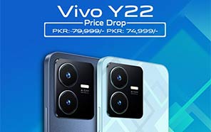 Vivo Y22 (128GB) Price Change in Pakistan Immediately After Launch; Rs 5,000 Slashed 