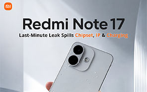 Redmi Note 17 Last-Minute Leak Reveals Chipset, IP Rating, and Charging