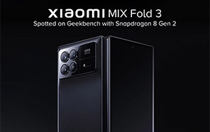 Xiaomi MIX Fold 3 Performance Test on Geekbench; Reveals Overclocked Snapdragon 8Gen 2 