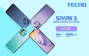 Tecno Spark 8 Reaches Asia Featuring a Redesigned Shell and a 5,000 mAh Battery; Next Stop Pakistan 