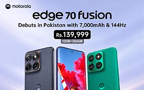 Motorola Edge 70 Fusion Now Available in Pakistan with IP69 Rating & 7000mAh Battery