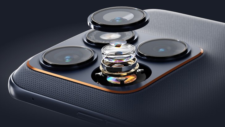 Motorola Edge 70 Fusion rear camera system - official illustration