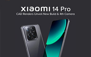  Xiaomi 14 Pro Design and Specs Reported; CAD Renders Unveil New Build and 4th Camera  