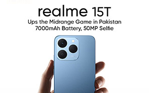 Realme 15T Ups the Midrange Game in Pakistan with 7000mAh Battery, 50MP AI Selfie