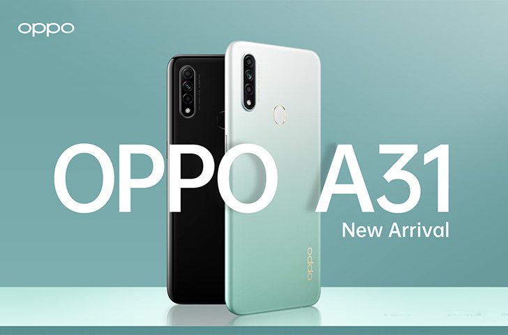 Oppo A31 2020 Goes Official with Triple rear camera Setup