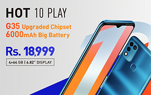 Infinix Hot 10 Play 4GB/64GB Edition Launches in Pakistan with Competitive Pricing and Specs 