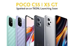 Xiaomi Poco C55 and Poco X5 GT Land in TKDN's Certification Listing; Launch Underway 