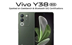 Vivo Y38 5G Sneaks onto Geekbench & Bluetooth SIG Certification Flexing SD 4 Gen 2 