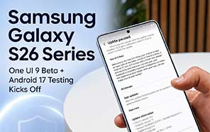 Samsung Galaxy S26 Series Kicks Off One UI 9 x Android 17 Beta Testing