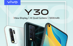 Vivo Y30 Goes Official in Pakistan; Quad Camera and a 5,000 mAh Battery On a Budget 