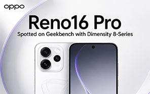 Oppo Reno 16 Pro Global Appears on Geekbench with RAM and Chipset Details 