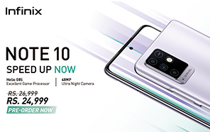 Infinix Note 10 Price in Pakistan for Pre-orders Drops Once Again; Early Birds Get a Rs. 2000 Discount 