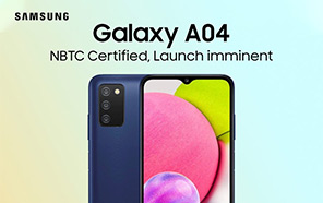 Samsung Galaxy A04 Secures an NBTC Certification; Launch Just Around the Corner 