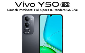 Vivo Y50 5G Full Specs and Press Renders Leak Ahead of Alleged July 18 Debut