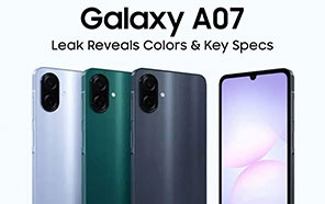 Samsung Galaxy A07 Surfaces with Key Specs and Color Options Before Launch 