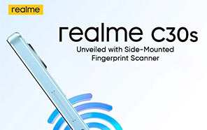 Realme C30s Goes Official with UNISOC Chip, Side Mounted Fingerprint lock, and 5000mAh Battery 