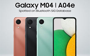 Samsung Galaxy A04e & Galaxy M04 Spotted on Bluetooth SIG and Geekbench 
