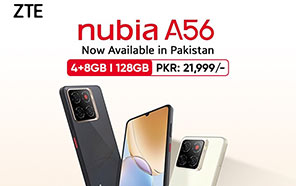 ZTE Nubia A56 Now Available in Pakistan; 90Hz LCD, 13MP Camera & 5000mAh Battery