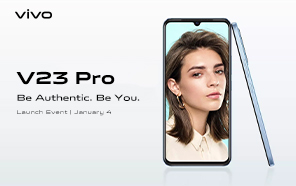 Vivo V23 Pro is Launching on January 4, Featuring a 64MP Primary Camera 