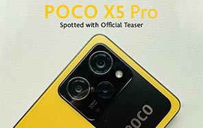Xiaomi Poco X5 Series Spotted with Official Teaser; X5 Pro Live Image and Specs Tipped 