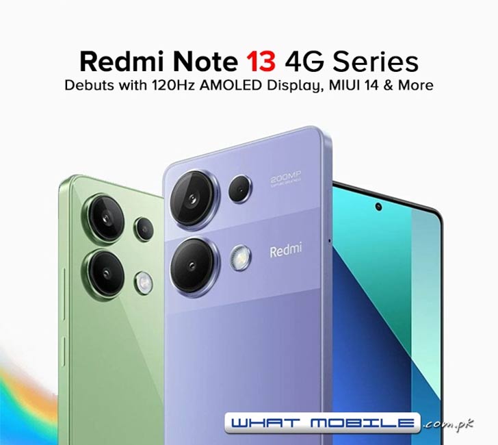 Xiaomi Redmi Note 13 4G and Note 13 Pro 4G Launched; 120Hz AMOLED Screens &  Ultimate Cameras - WhatMobile news