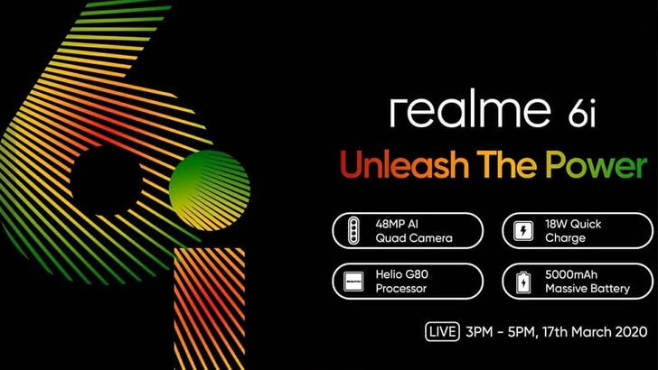Realme 6i Will Have a Notch, an Upgraded Camera, and a