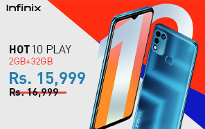 Infinix Hot 10 Play Price in Pakistan Cut by Rs 1,000; The Entry-level Infinix Now Starts at Rs 15,999 