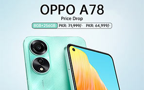 Oppo A78 (8/256GB) Drops the Price in Pakistan by Rs 7,000; Here's the New Tag 