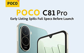 Xiaomi Poco C81 Pro Appears in a Premature Listing With Full Specs